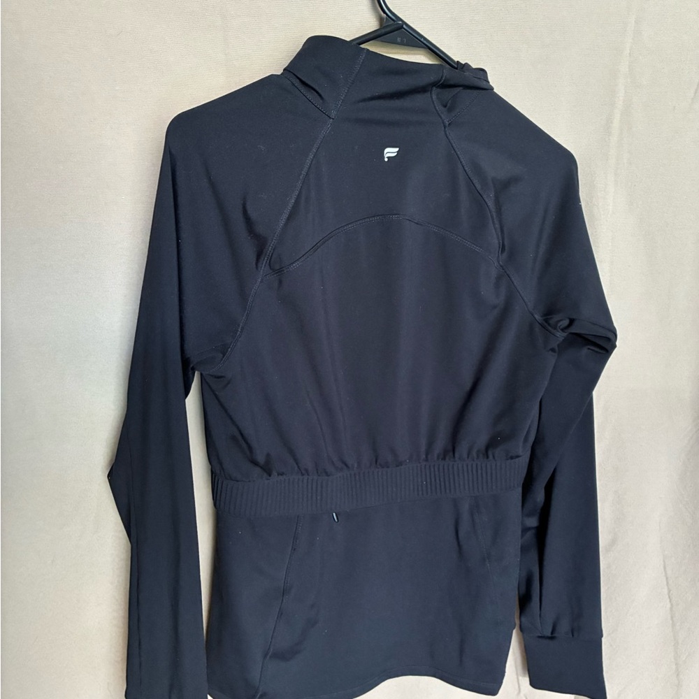 Fabletics Black Zip-Up Jacket - image 3